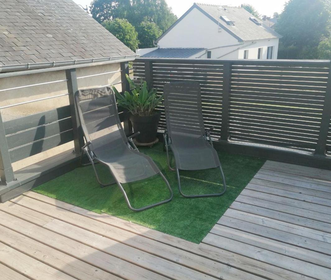 Gite La Terrasse Du 37 Breteil Екстериор снимка