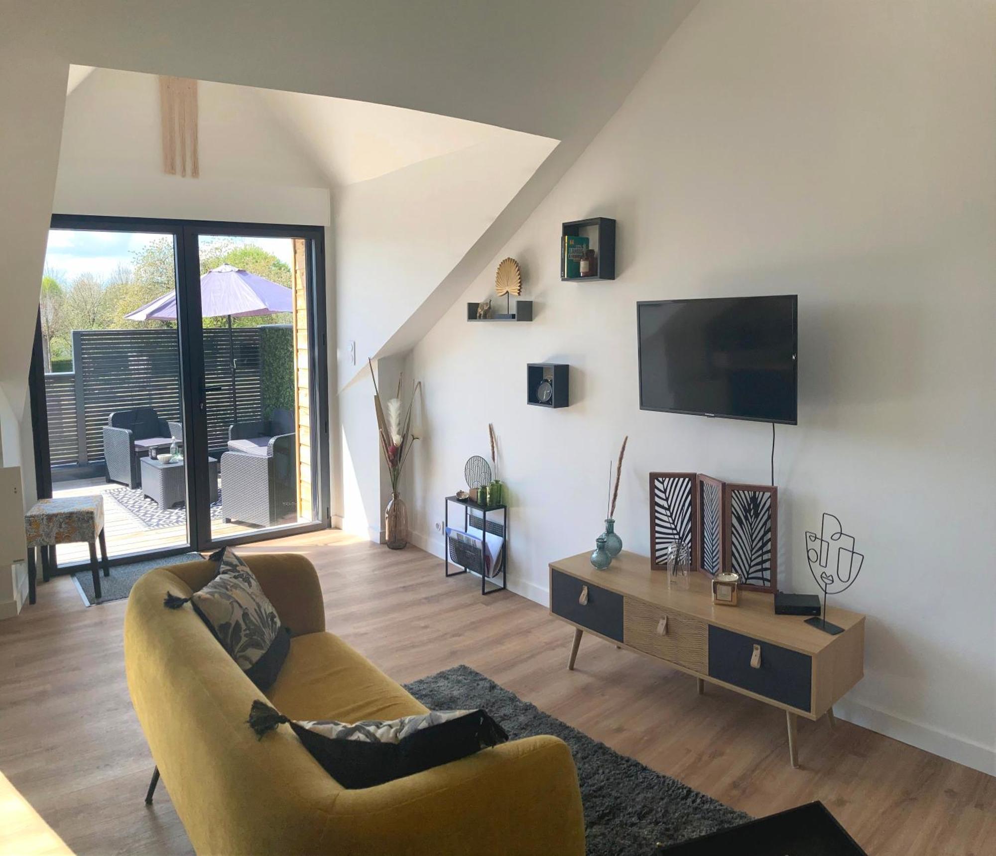 Gite La Terrasse Du 37 Breteil Екстериор снимка